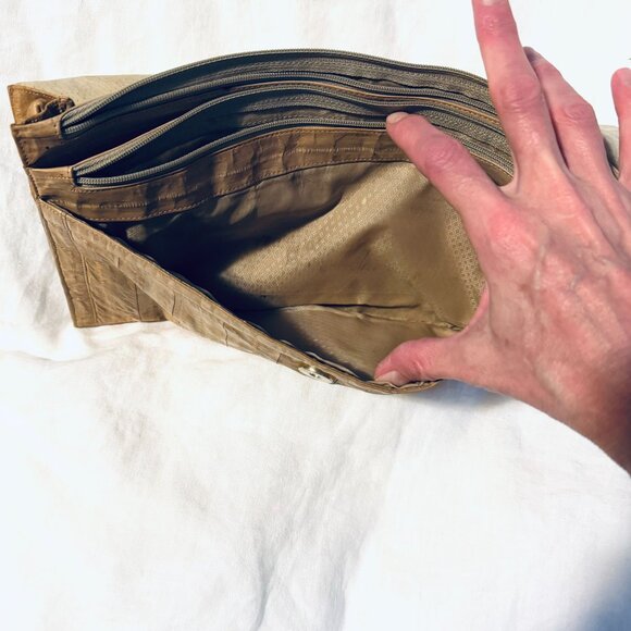 Vintage Naiade Eelskin Clutch - Picture 7 of 9